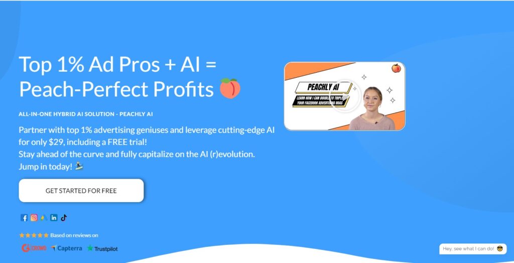 Peachly AI Modern Advertising Tool